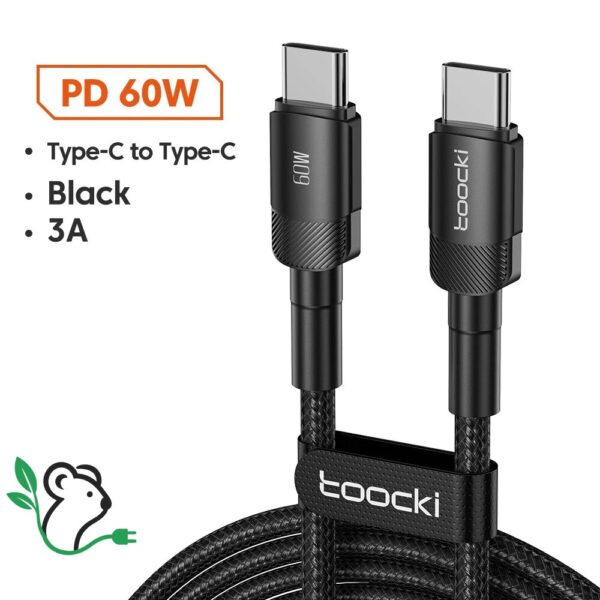 CABLE CARGADOR USB C - USB C 2M
