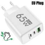 ENCHUFE CARGADOR PARED 65W