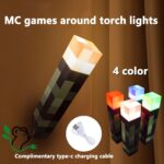 LÁMPARA ANTORCHA MINECRAFT