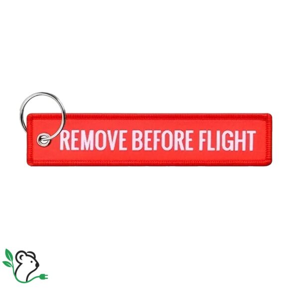 LLAVERO REMOVE BEFORE FLIGHT