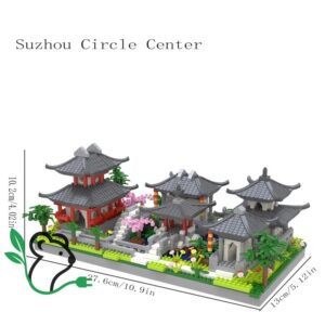BLOQUE CONSTRUCCIÓN JARDÍN CHINO