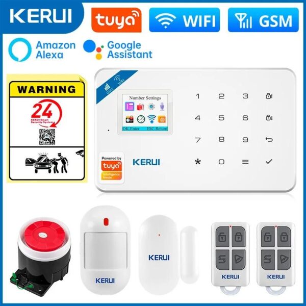 ALARMA (PANEL+SIRENA+2PIR+2SENSORPUERTA+2MANDOS) - Imagen 2