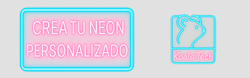 BANER GRANDE NEON PERSONALIZADO